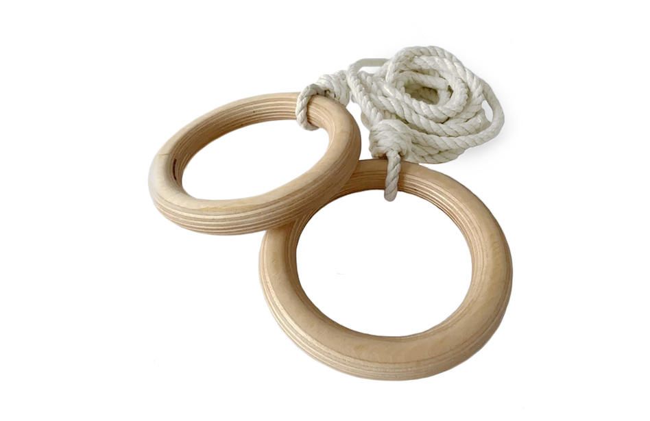 Гимнастические кольца из дерева