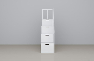 Ladder-chest of drawers